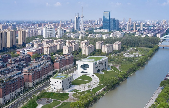 上海中粮南桥半岛文体中心与医疗服务站 steven holl architects