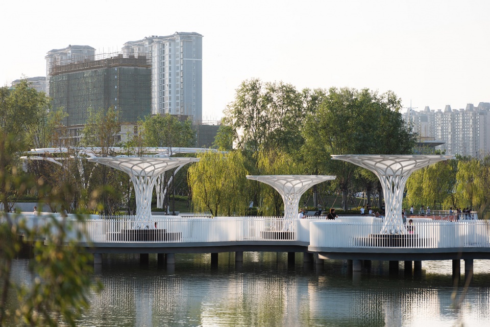 Zhoukou Wanda Furong Lake Ecological City Park China by Inter Design