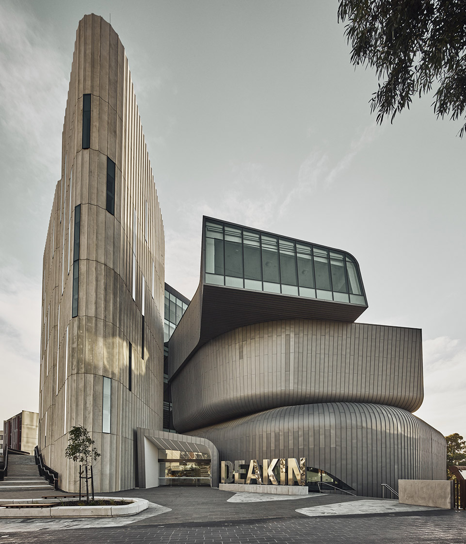 deakin law school building by woods bagot