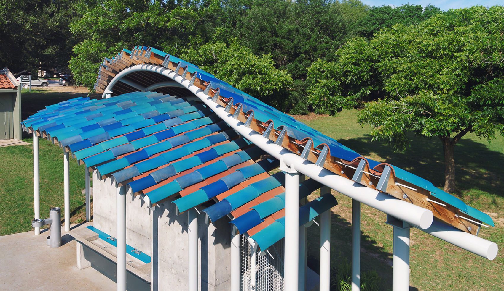 gooood archive curved roof