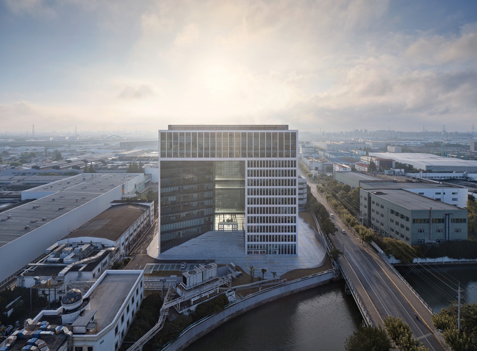 shanghai svw technical center china by hpp architects