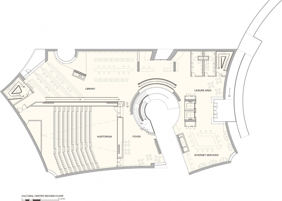 cofco cultural and health center china by steven holl architects