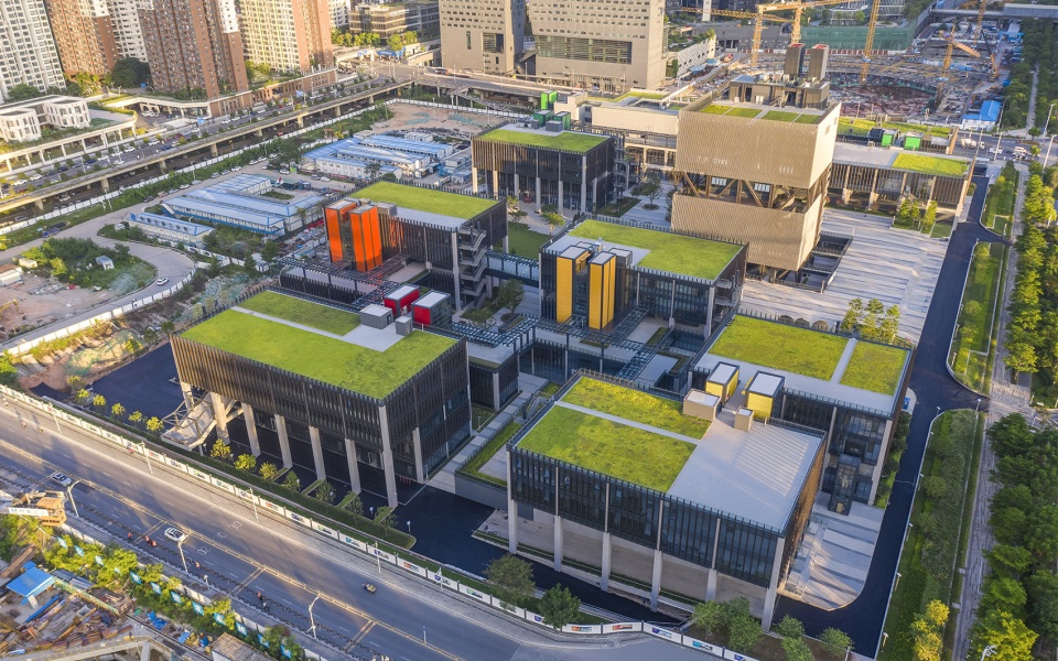 guangdong hong kong macao youth entrepreneurship zone phase 1 by huayi design consultants rogers stirk harbourpartners
