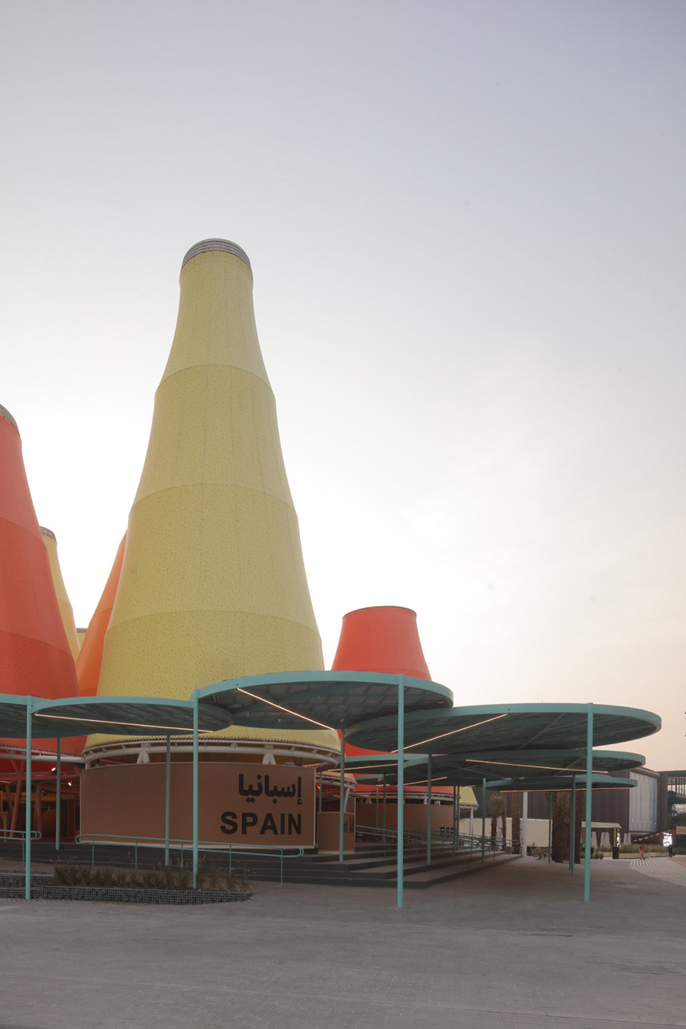 SPANISH PAVILION AT THE UNIVERSAL EXPO DUBAI 2020 (DUBAI 2021) by Amann