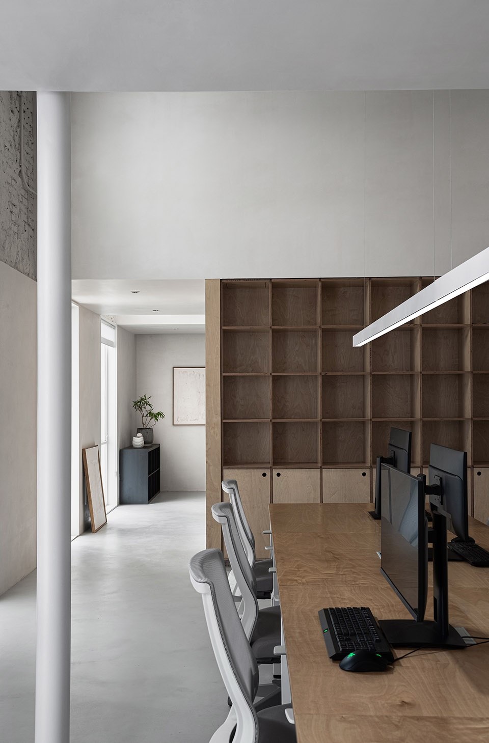 Jidijiangyi studio renovation design China by FANAF
