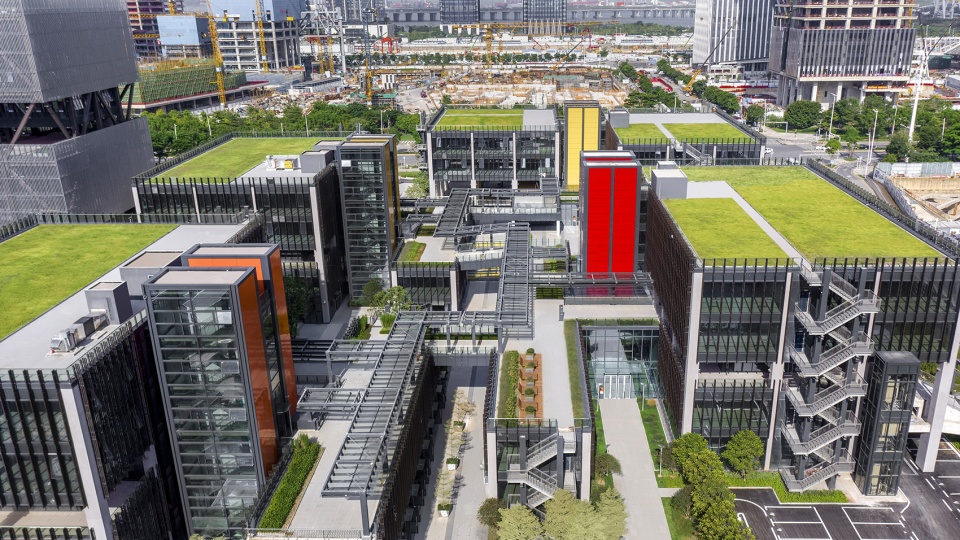 guangdong hong kong macao youth entrepreneurship zone phase 1 by huayi design consultants rogers stirk harbourpartners