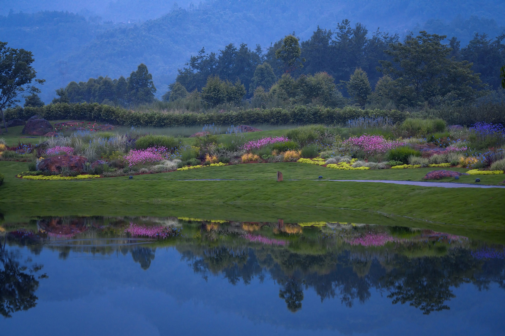 Gaoqiao Town Emei China by sichuan LEDA Landscape Design Co Ltd