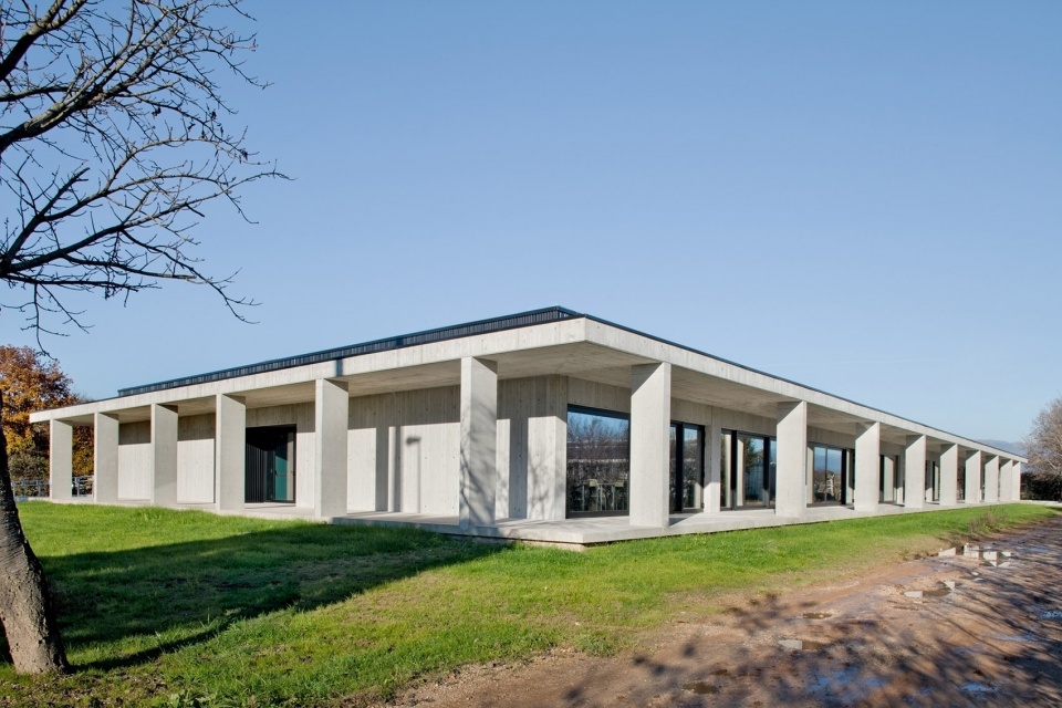 domenico sartor agricultural institute extension by mide architetti