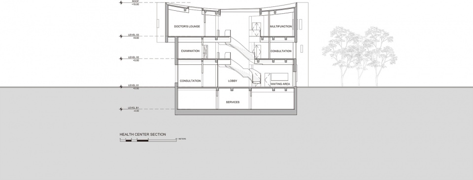 cofco cultural and health center china by steven holl architects