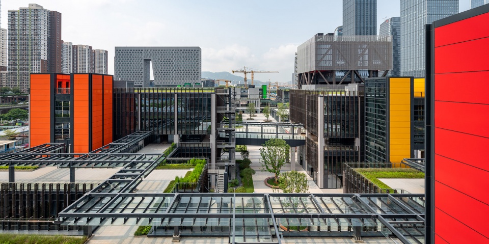guangdong hong kong macao youth entrepreneurship zone phase 1 by huayi design consultants rogers stirk harbourpartners