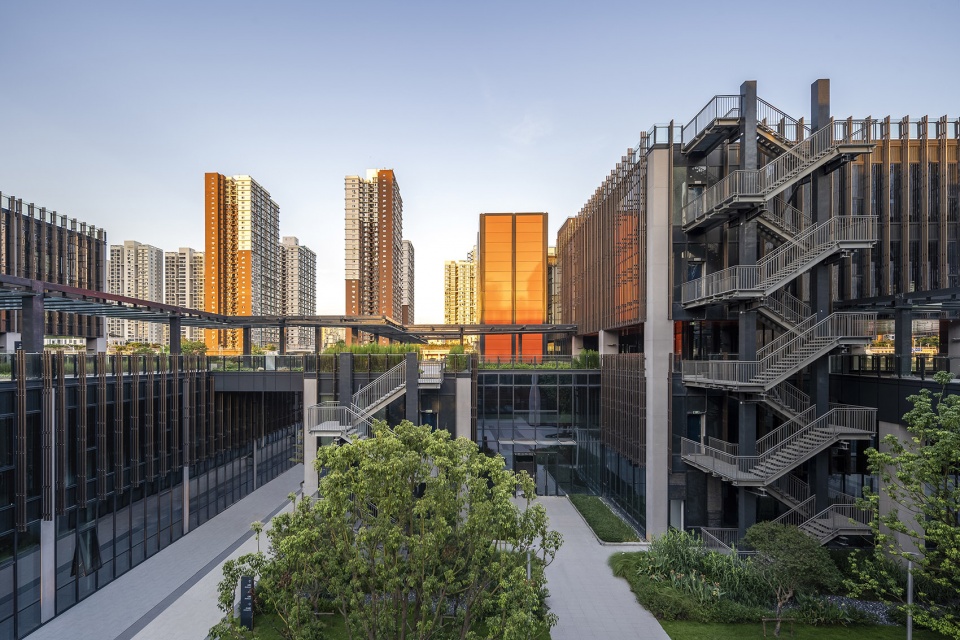 guangdong hong kong macao youth entrepreneurship zone phase 1 by huayi design consultants rogers stirk harbourpartners
