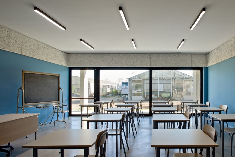 domenico sartor agricultural institute extension by mide architetti