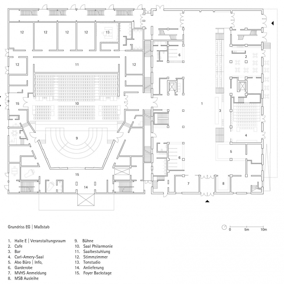 Isarphilharmonie concert hall completed in timber module construction by gmp 1