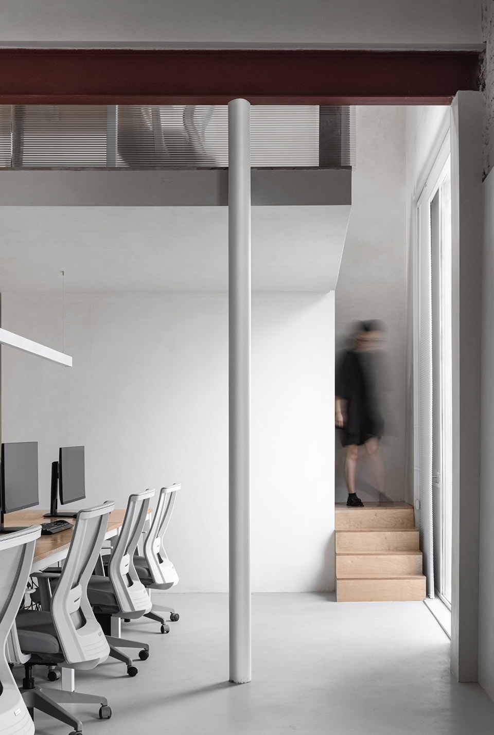 Jidijiangyi studio renovation design China by FANAF