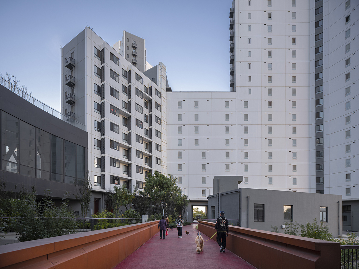 baiziwan social housing by mad