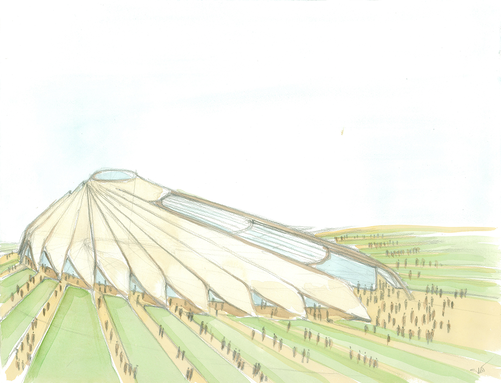 UAE Pavilion at Expo 2020 Dubai by Santiago Calatrava - 谷德设计网