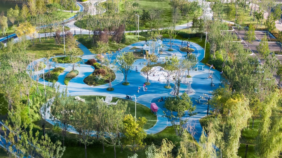 Zhoukou Wanda Furong Lake Ecological City Park China by Inter Design