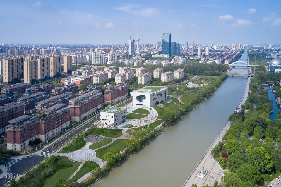 cofco cultural and health center china by steven holl architects