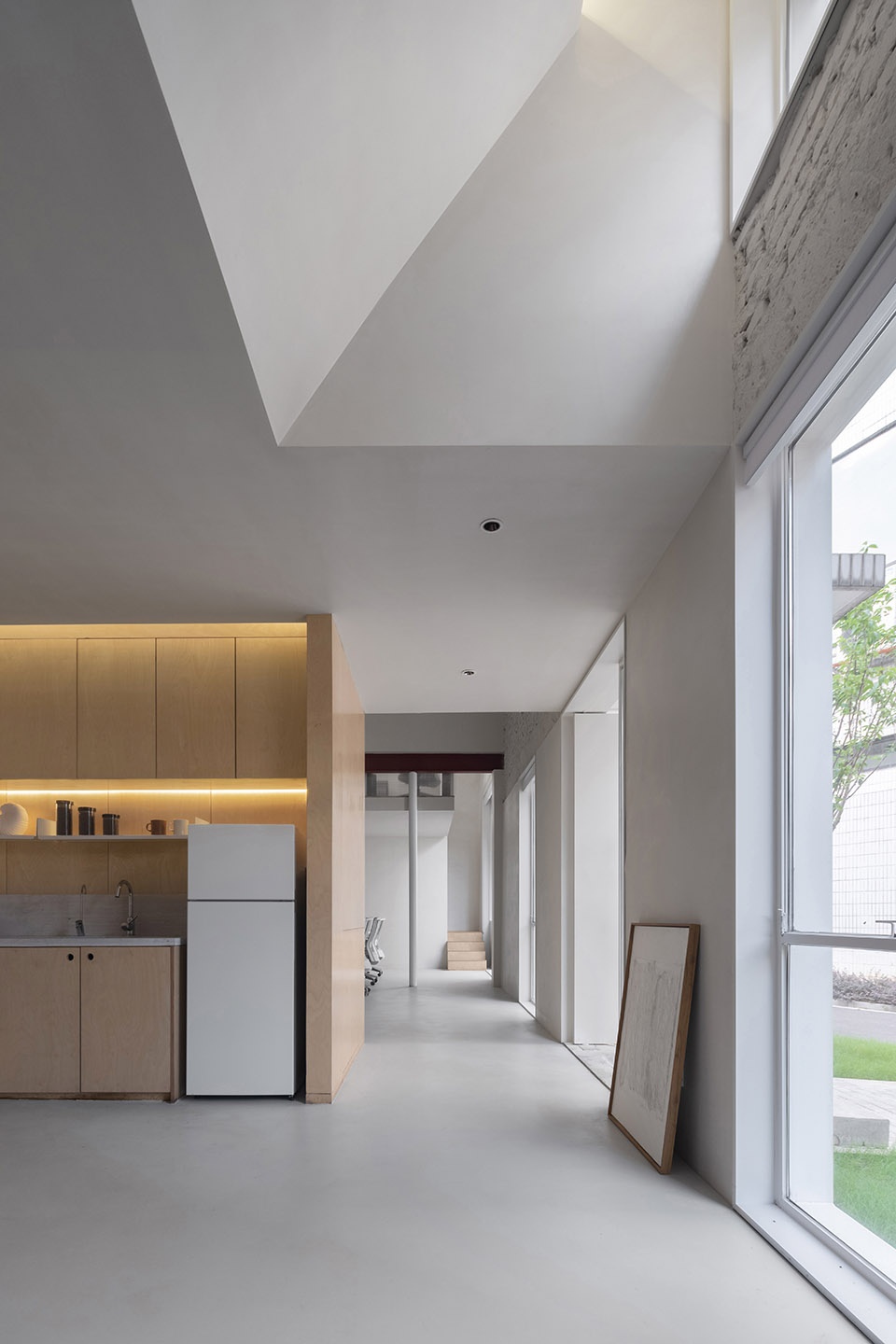 Jidijiangyi studio renovation design China by FANAF