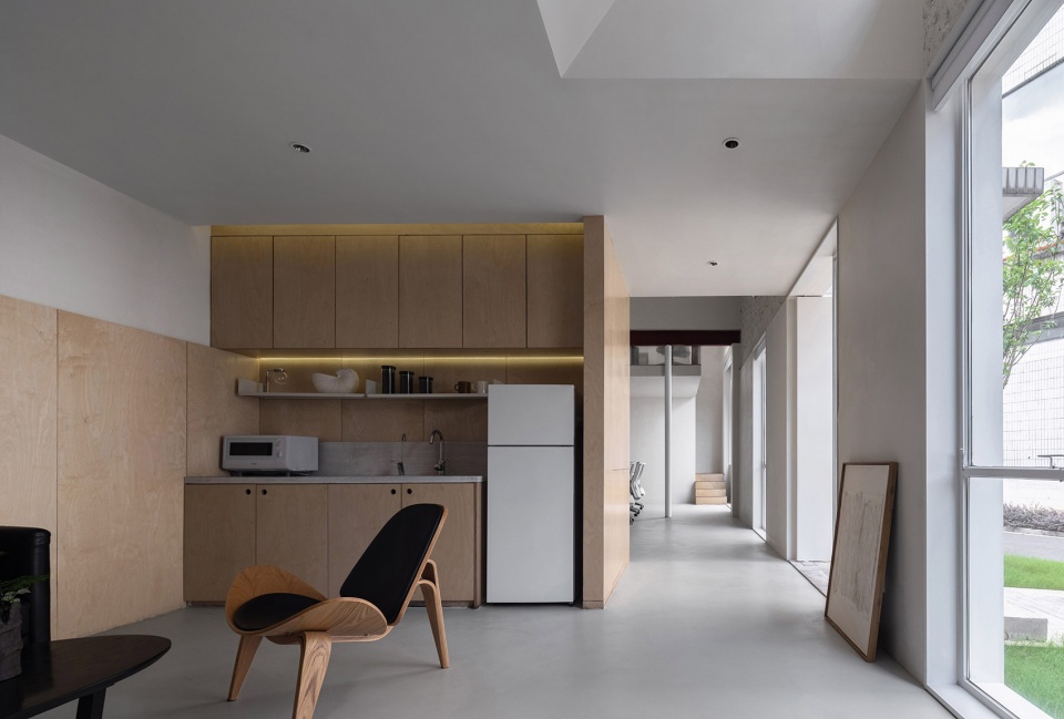 Jidijiangyi studio renovation design China by FANAF