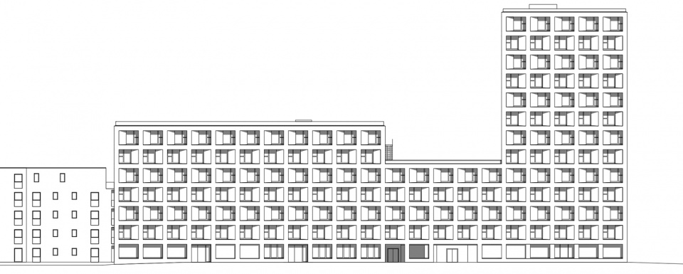studentenwohnheim hainbase by max dudler