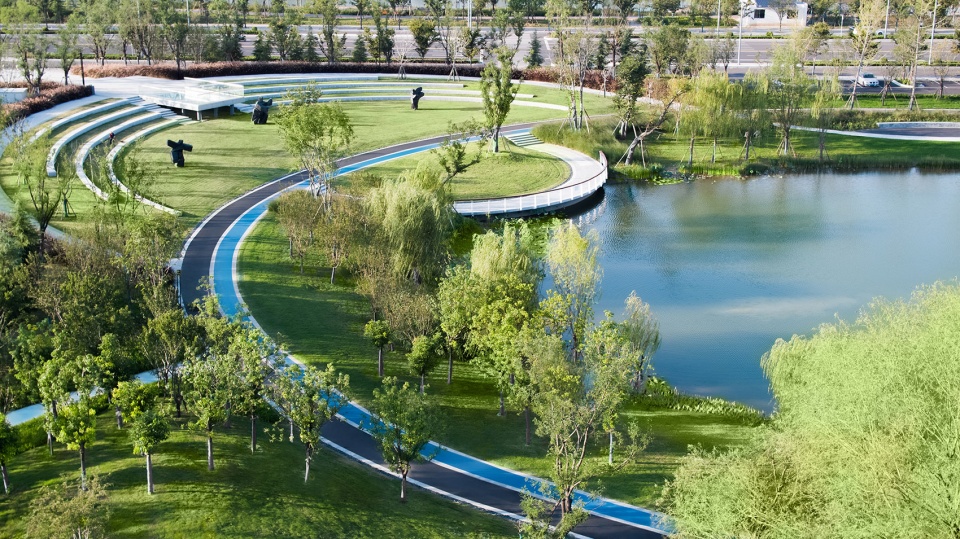 Zhoukou Wanda Furong Lake Ecological City Park China by Inter Design