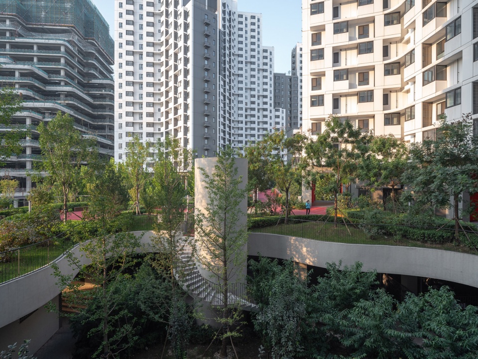 baiziwan social housing by mad