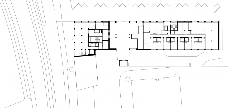 studentenwohnheim hainbase by max dudler