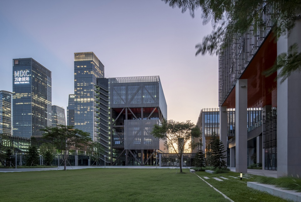 guangdong hong kong macao youth entrepreneurship zone phase 1 by huayi design consultants rogers stirk harbourpartners
