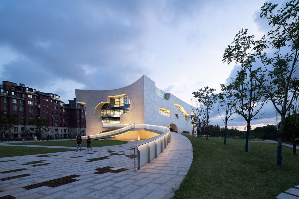 cofco cultural and health center china by steven holl architects