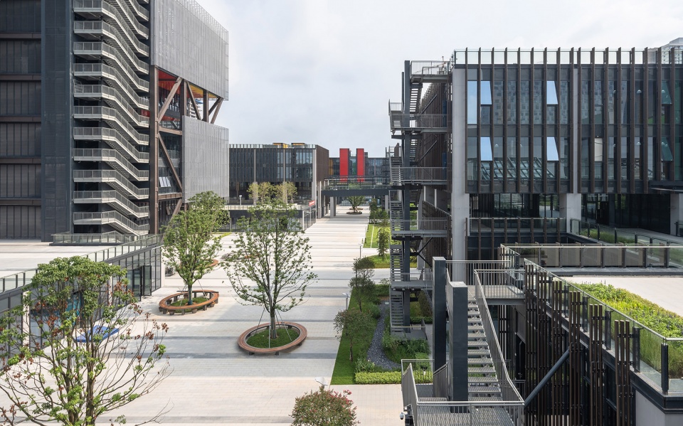 guangdong hong kong macao youth entrepreneurship zone phase 1 by huayi design consultants rogers stirk harbourpartners