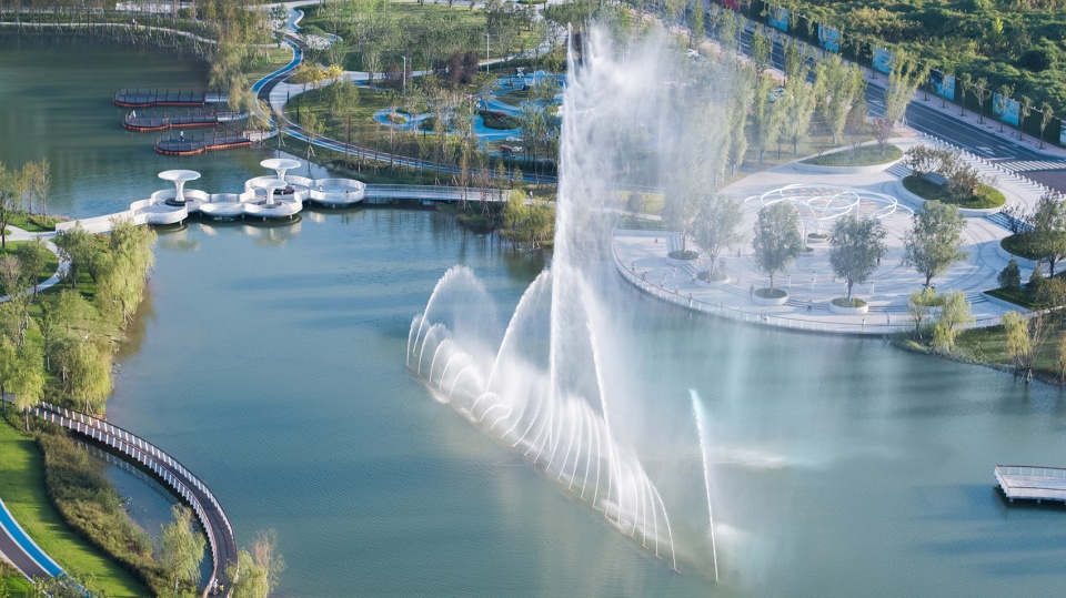 Zhoukou Wanda Furong Lake Ecological City Park China by Inter Design