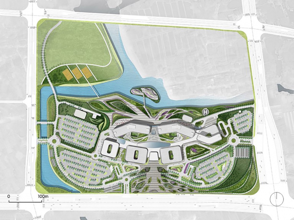 Huzhou Central Hospital by Perkins Will