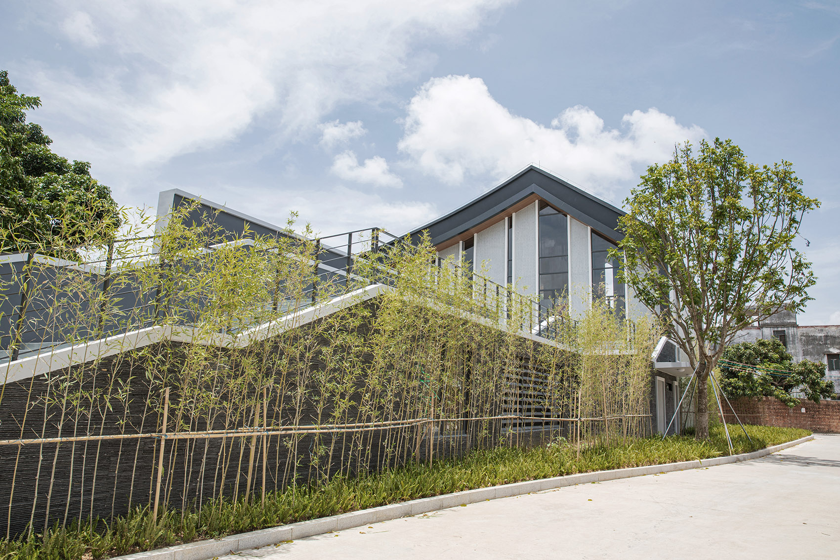 Architecture Landscape Design Of Gao Zhen Che Revolutionary 