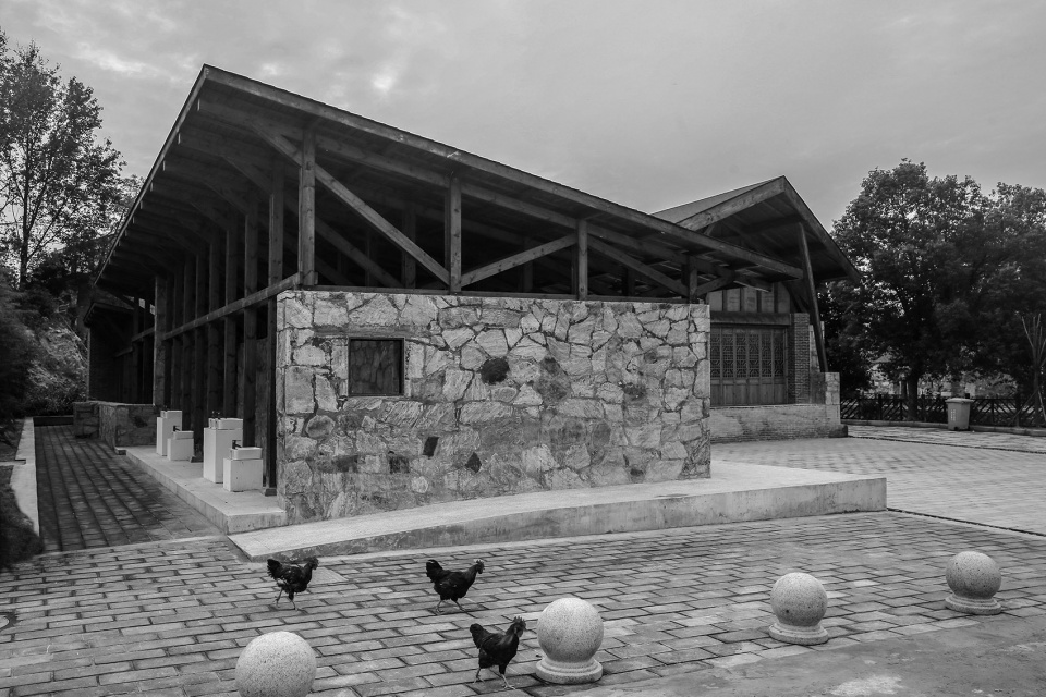 张培刚故居乡村礼堂与铜像纪念广场湖北华中科技大学谭刚毅教授工作室