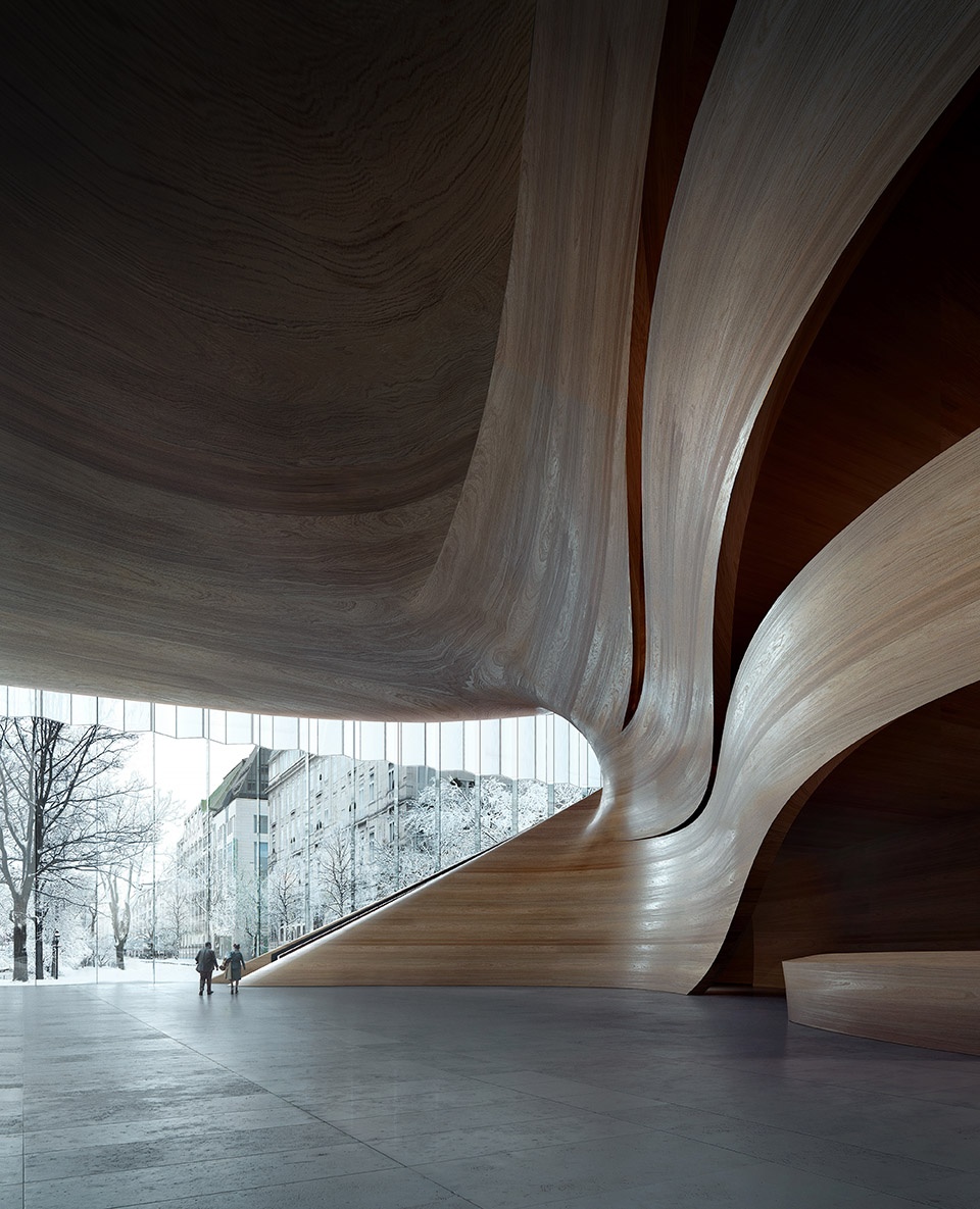 New Opera House for the City of Dusseldorf Snohetta