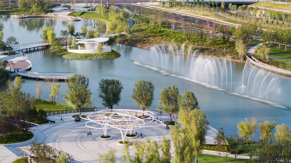 Zhoukou Wanda Furong Lake Ecological City Park China by Inter Design