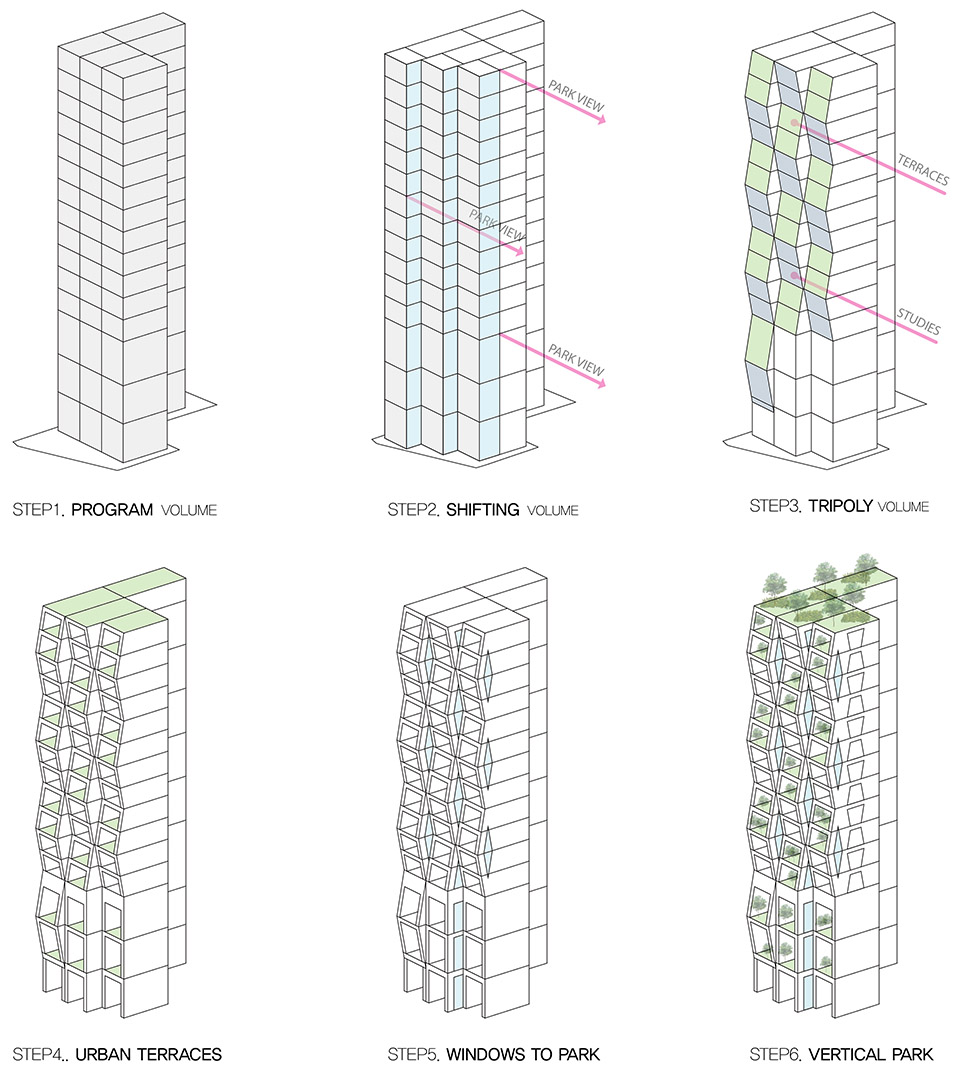 Ratio Building Tri Poly by Maaps Architects Cooperation