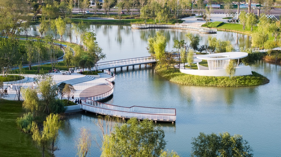 Zhoukou Wanda Furong Lake Ecological City Park China by Inter Design