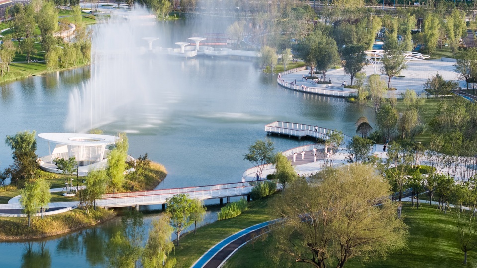 Zhoukou Wanda Furong Lake Ecological City Park China by Inter Design