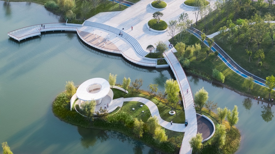 Zhoukou Wanda Furong Lake Ecological City Park China by Inter Design