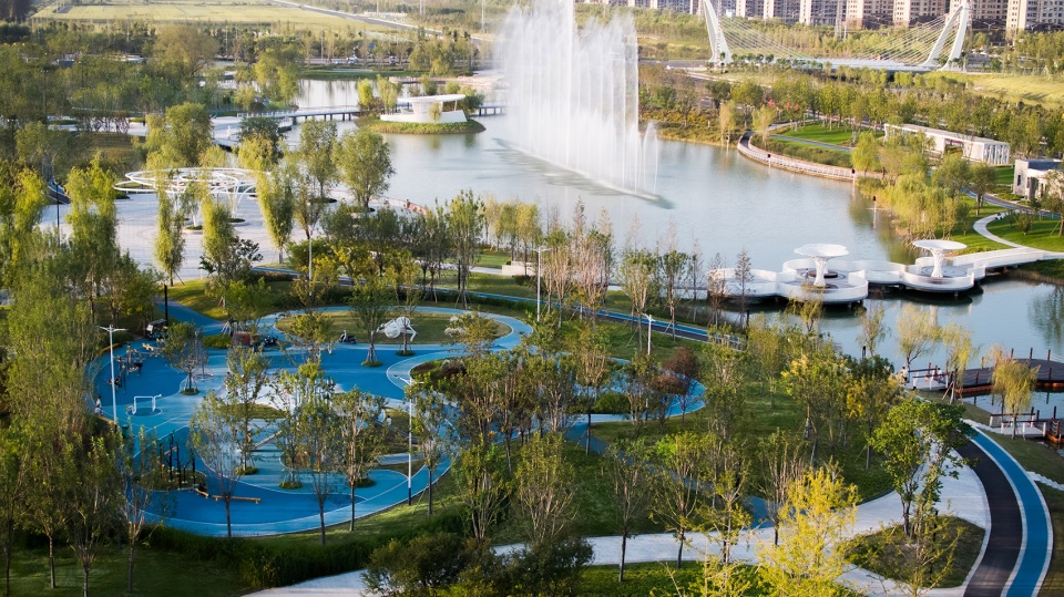 Zhoukou Wanda Furong Lake Ecological City Park China by Inter Design
