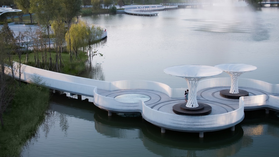 Zhoukou Wanda Furong Lake Ecological City Park China by Inter Design
