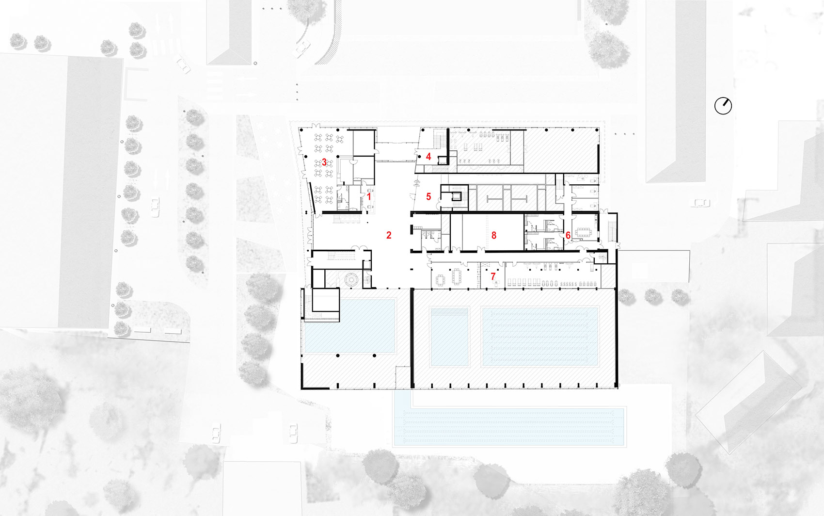 espace pierre tallagrand by tna architectes