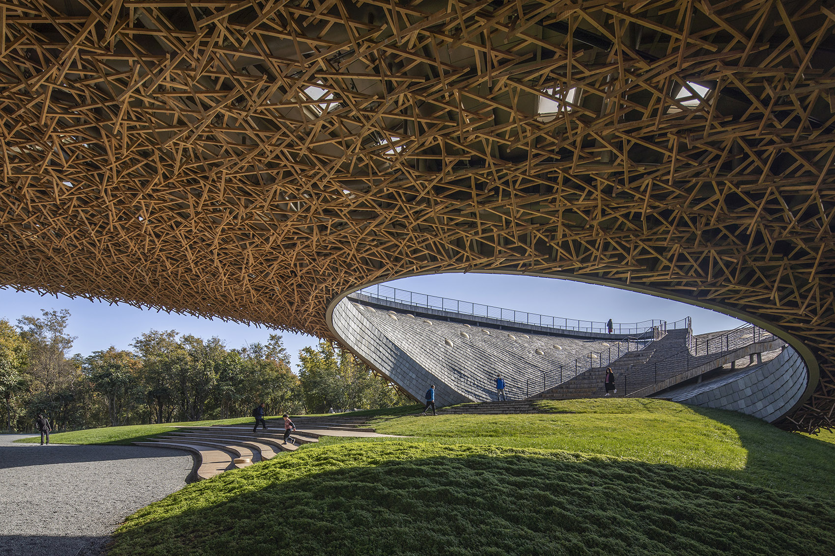 gooood archive curved roof