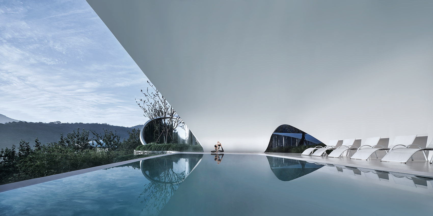 gooood archive curved roof