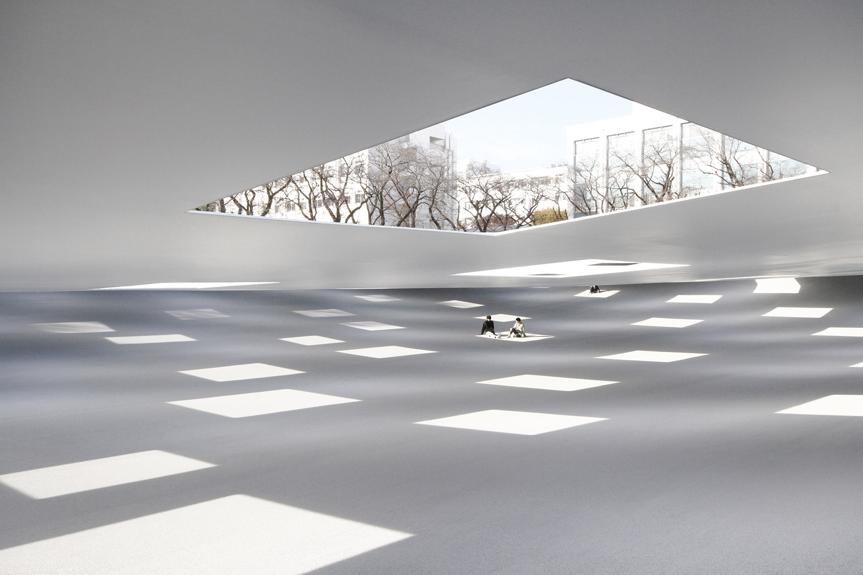 gooood archive curved roof