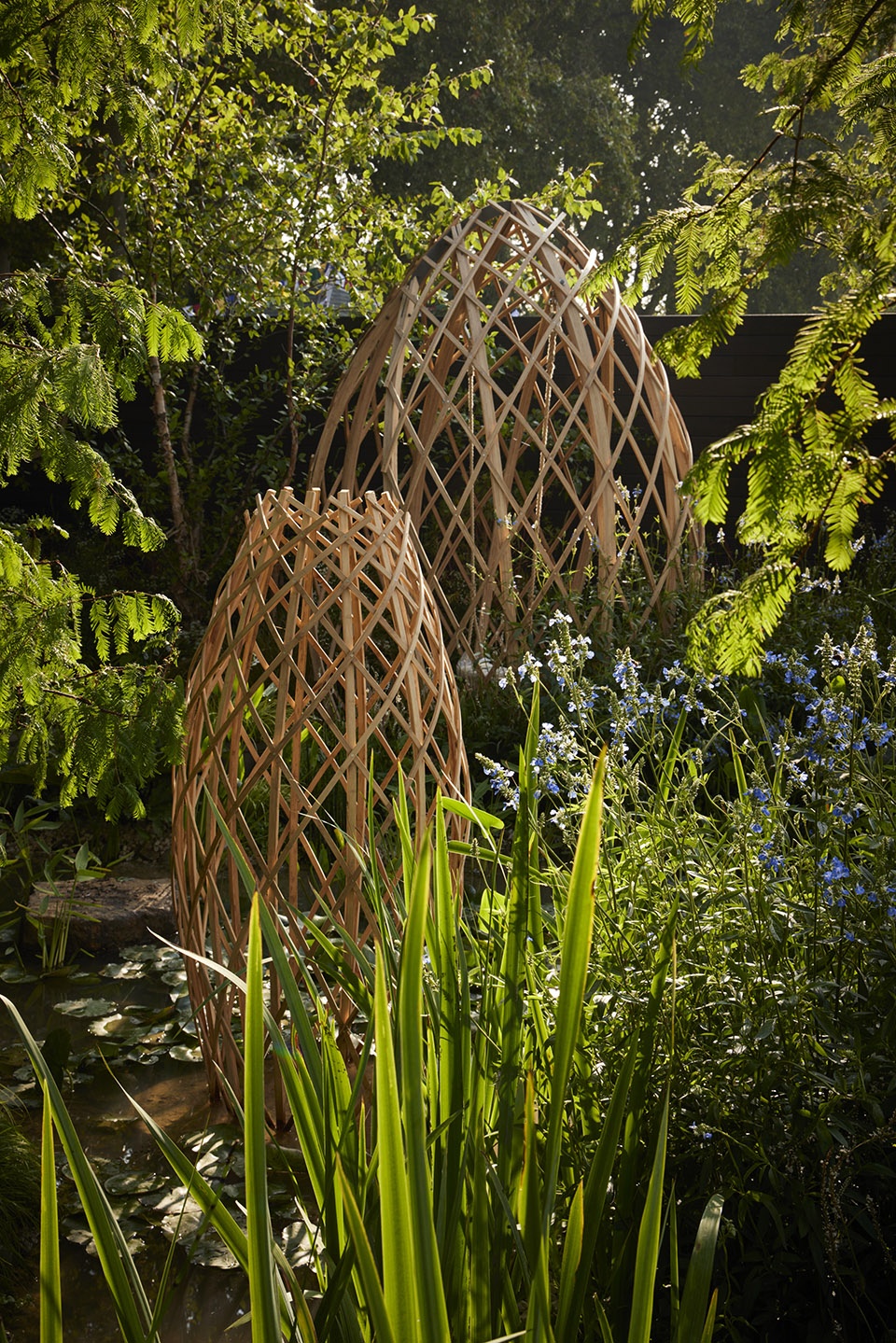 Bamboo Structures Crown 2021 Chelsea Flower Show Xylotek