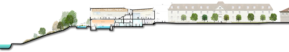 espace pierre tallagrand by tna architectes
