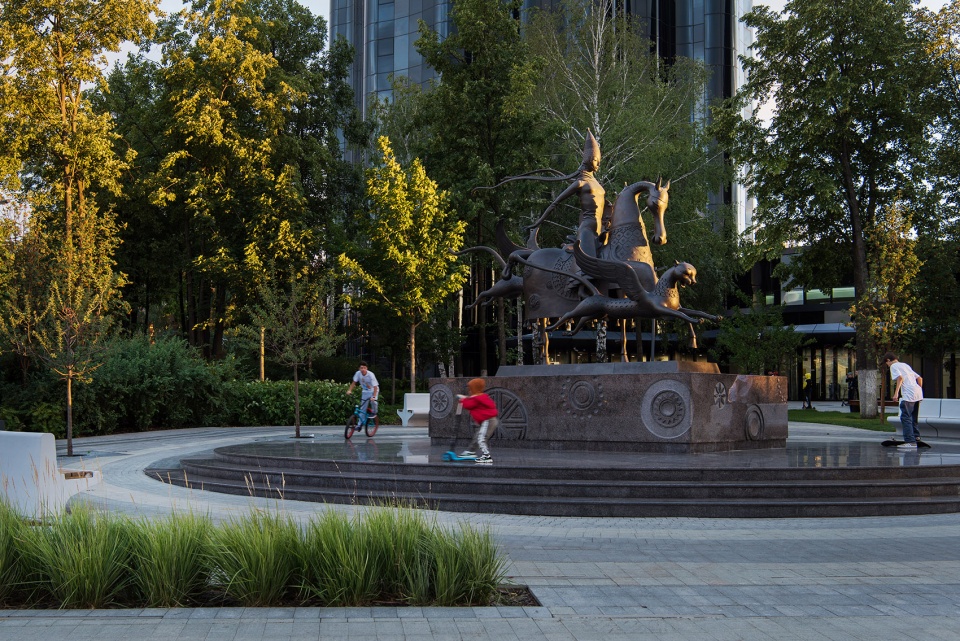 Renovation of the citycenter of Almetyevsk Arcanika
